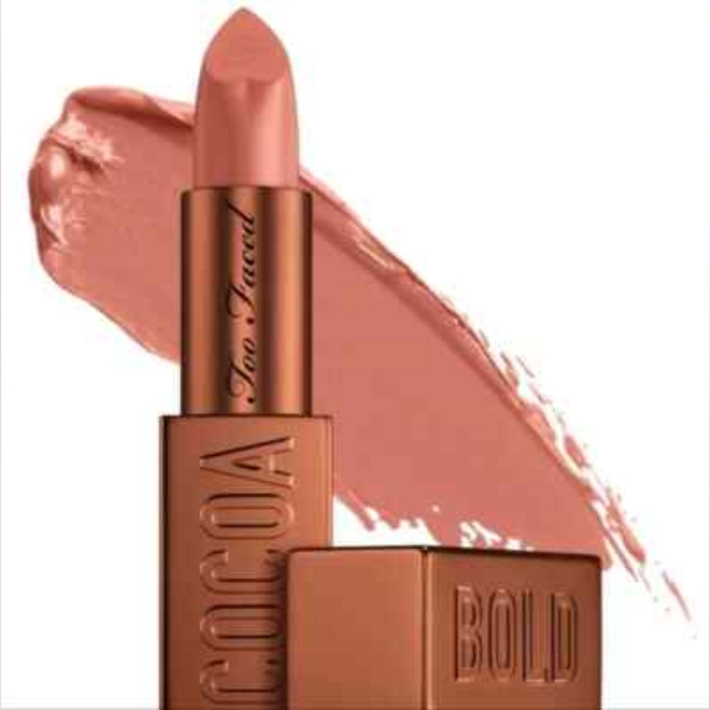 Too Faced Hot Chocolate Cocoa Bold Lipstick- (Mid-tone Nude) - Picture 3 of 15